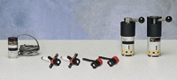 左から右へ：PSV-50、LV-3、LV-4、SRV-3（販売終了）、SRV-4（販売終了）、V-8 and V-7